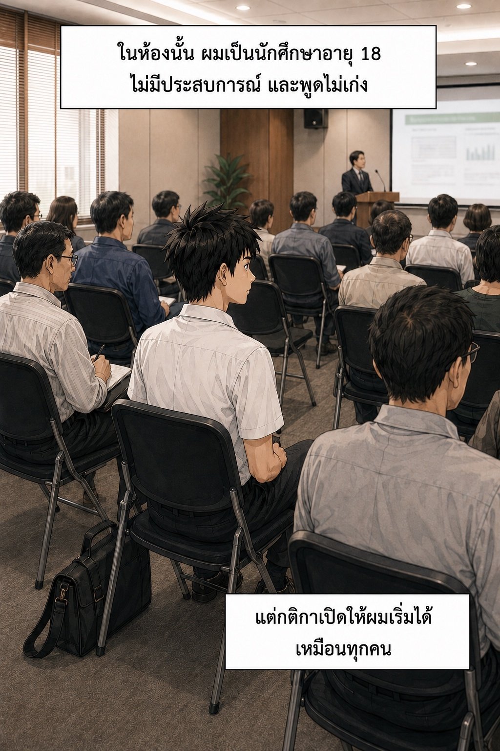 เรื่องเล่าจากโรงตีเหล็ก ตอนที่ 1 — ทุกคนมีสิทธิ์ลงเล่น — ช่องที่ 2